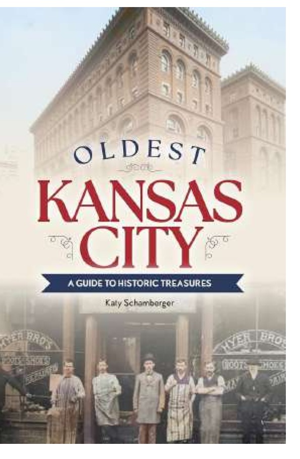 Cover of Katy Schamberger's book Oldest Kansas City, the author featured at the Adair County Public Library's October 6 talk.